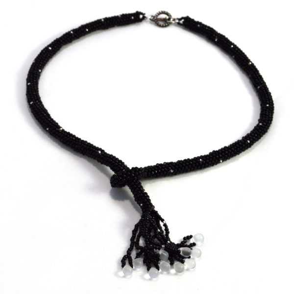 adjustable rope lariat necklace