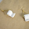 funny gift toilet paper earrings