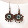 Boho Evil EYe Chandelier Earrings