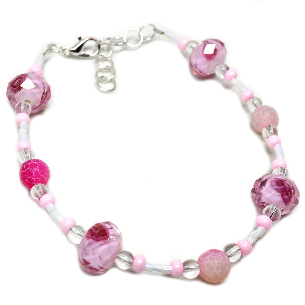 Rosy Teen Girls Anklet - Megan Petersen Jewelry